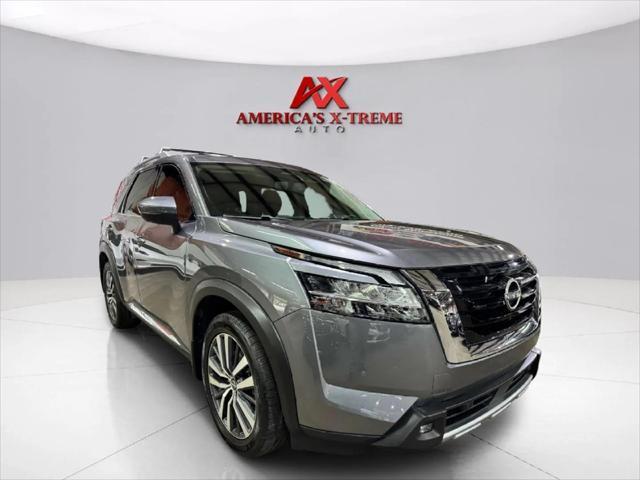 used 2022 Nissan Pathfinder car, priced at $25,999