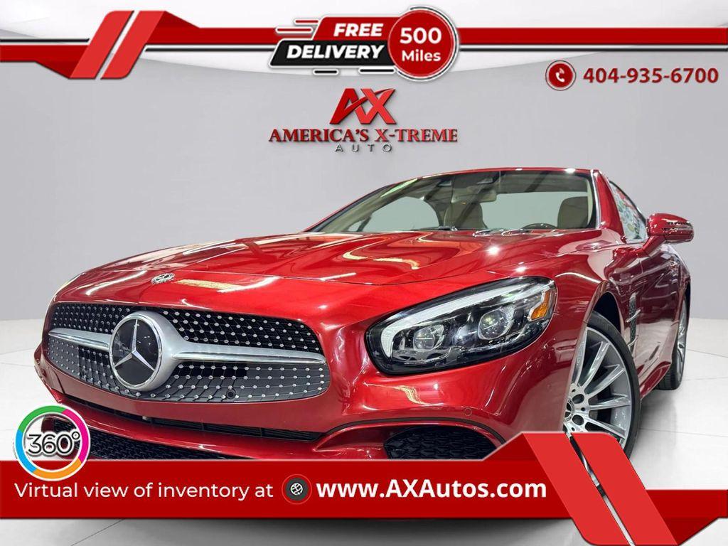 used 2018 Mercedes-Benz SL 550 car, priced at $46,499