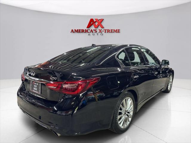 used 2019 INFINITI Q50 car, priced at $16,499