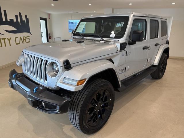 used 2022 Jeep Wrangler Unlimited 4xe car, priced at $26,999