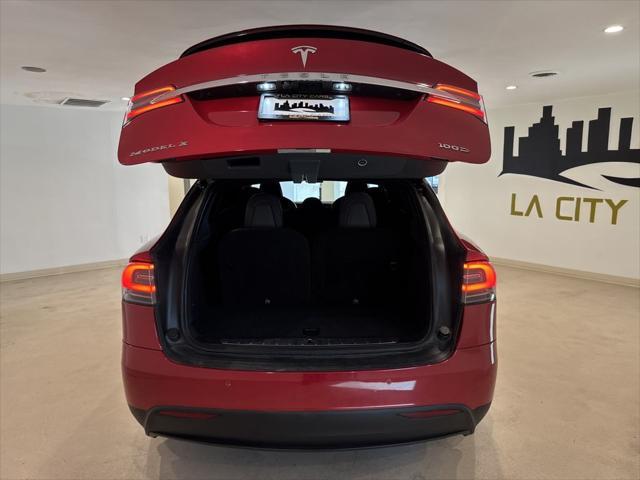 used 2018 Tesla Model X car, priced at $28,999