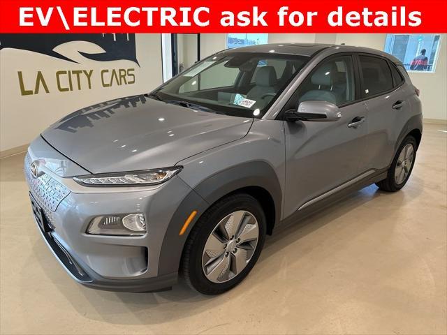 used 2021 Hyundai Kona EV car, priced at $20,999