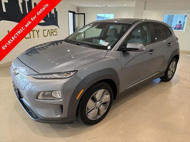 used 2021 Hyundai Kona EV car, priced at $20,999