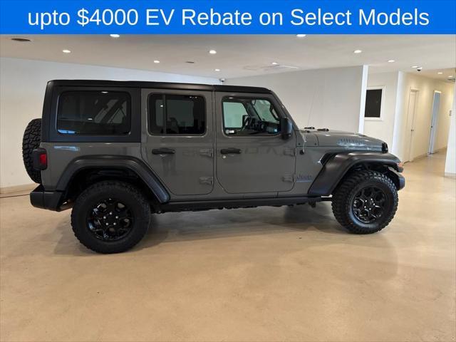 used 2023 Jeep Wrangler 4xe car, priced at $26,799