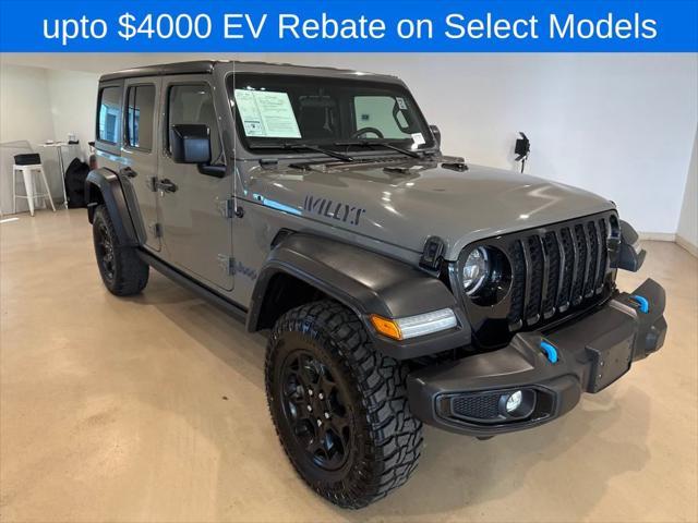 used 2023 Jeep Wrangler 4xe car, priced at $26,799