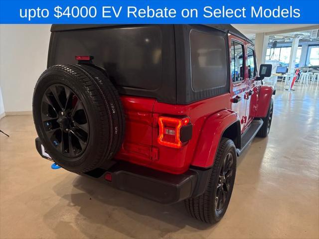 used 2022 Jeep Wrangler Unlimited 4xe car, priced at $28,999