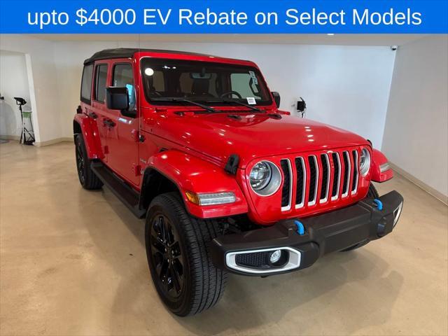 used 2022 Jeep Wrangler Unlimited 4xe car, priced at $28,999