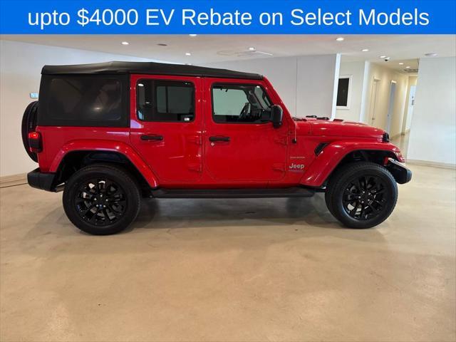 used 2022 Jeep Wrangler Unlimited 4xe car, priced at $28,999