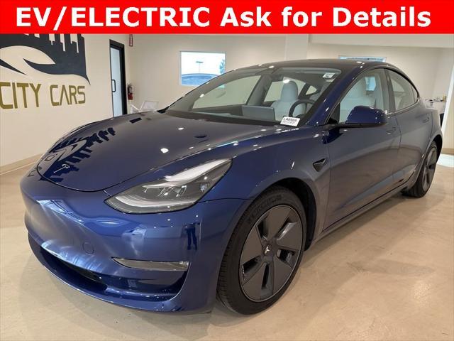 used 2021 Tesla Model 3 car, priced at $24,999