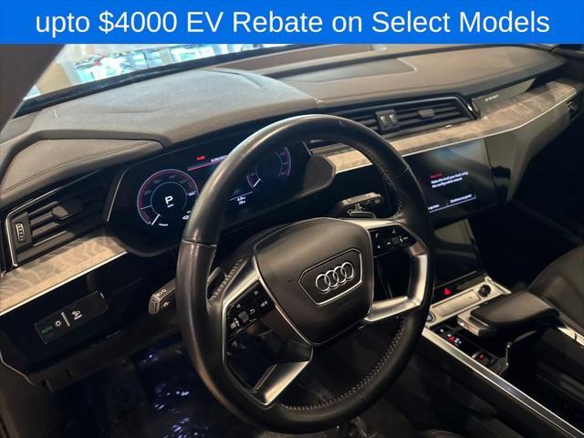 used 2021 Audi e-tron car, priced at $25,999