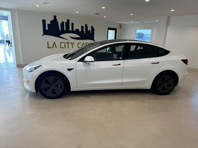 used 2022 Tesla Model 3 car, priced at $26,999