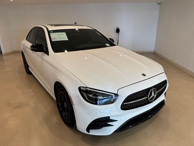 used 2021 Mercedes-Benz E-Class car, priced at $34,999