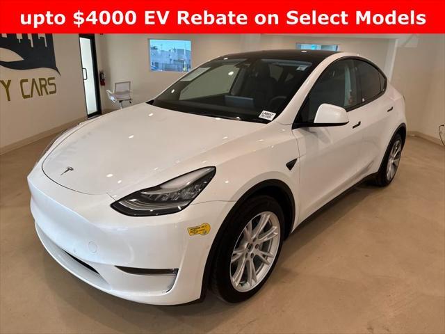 used 2021 Tesla Model Y car, priced at $27,999