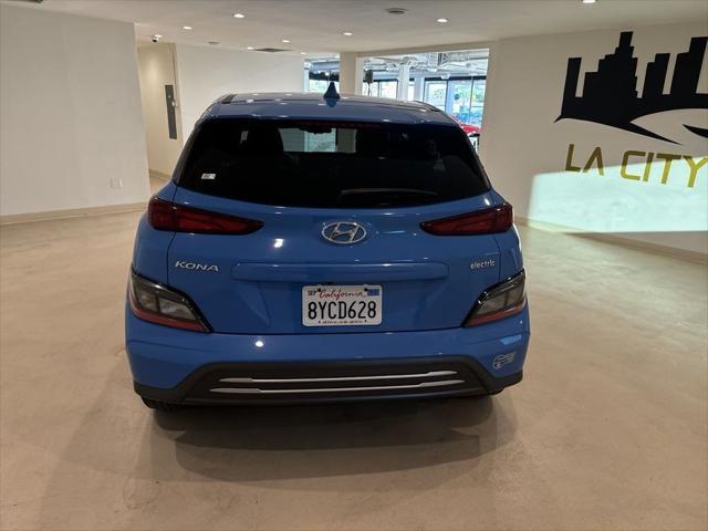 used 2022 Hyundai Kona EV car, priced at $20,099