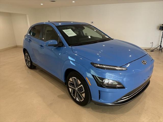 used 2022 Hyundai Kona EV car, priced at $20,099