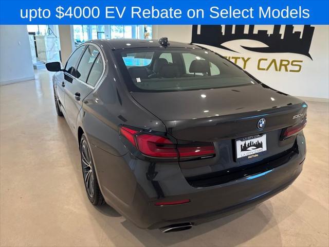 used 2022 BMW 530e car, priced at $29,899