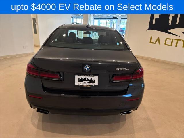 used 2022 BMW 530e car, priced at $29,899