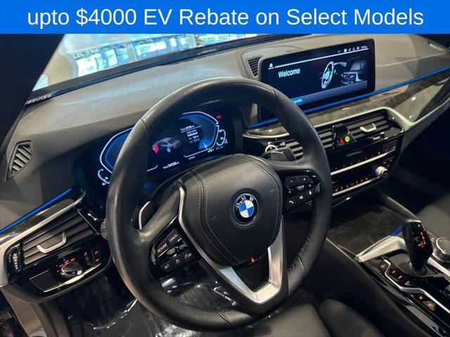used 2022 BMW 530e car, priced at $29,899