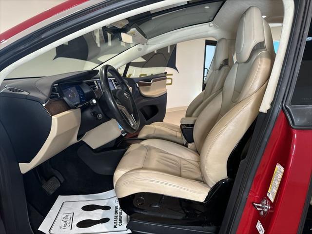 used 2017 Tesla Model X car, priced at $30,899