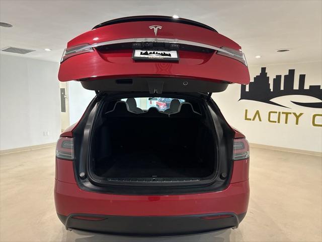 used 2020 Tesla Model X car, priced at $52,099