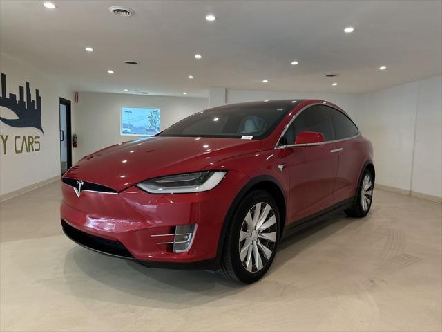 used 2020 Tesla Model X car, priced at $52,099