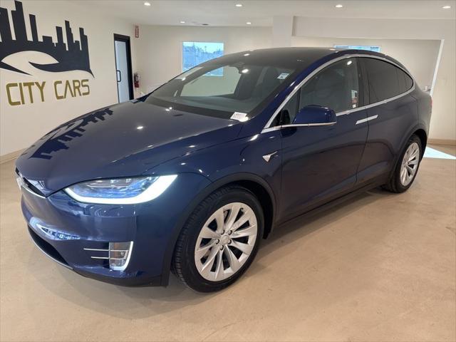 used 2018 Tesla Model X car, priced at $27,999