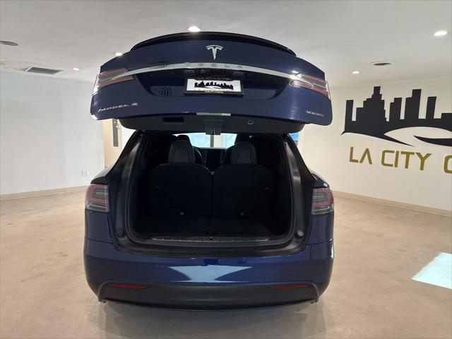 used 2018 Tesla Model X car, priced at $27,999