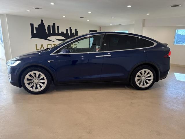 used 2018 Tesla Model X car, priced at $27,999