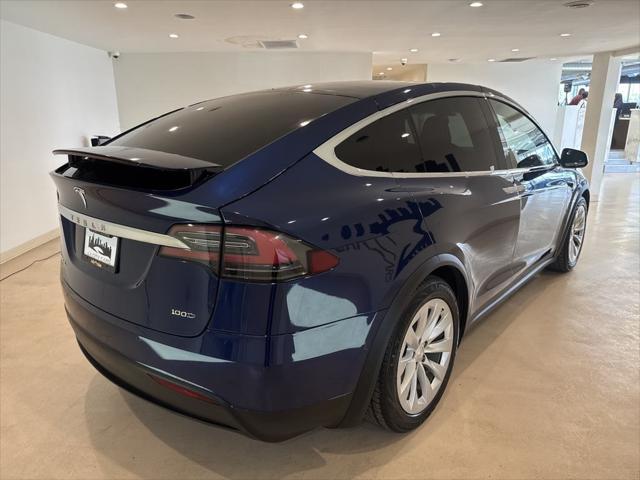 used 2018 Tesla Model X car, priced at $27,999