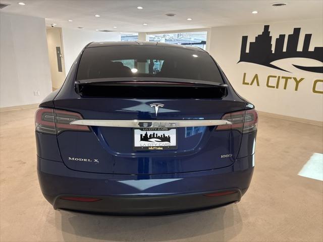 used 2018 Tesla Model X car, priced at $27,999