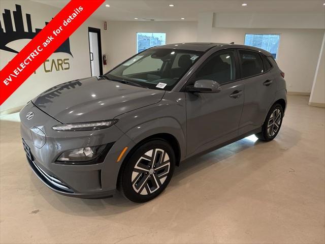 used 2022 Hyundai Kona EV car, priced at $18,999