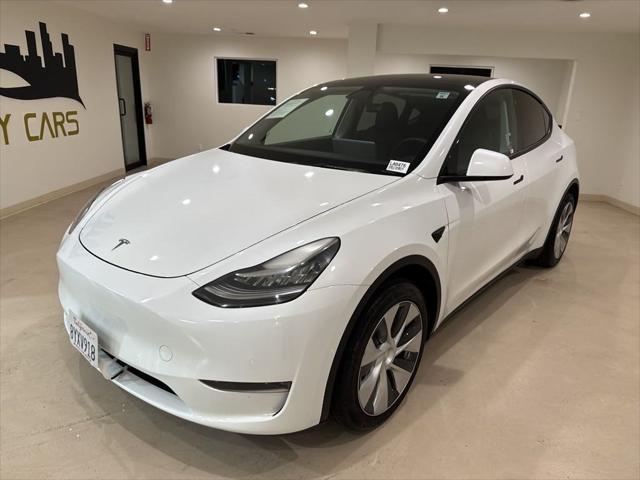 used 2021 Tesla Model Y car, priced at $27,999