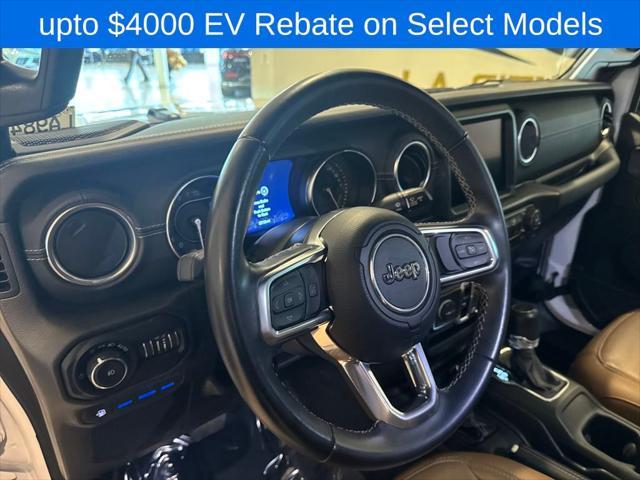 used 2022 Jeep Wrangler Unlimited 4xe car, priced at $28,999
