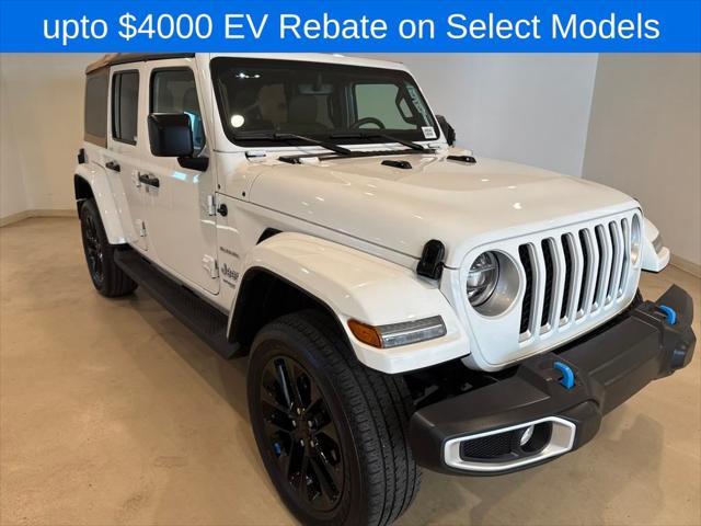 used 2022 Jeep Wrangler Unlimited 4xe car, priced at $28,999