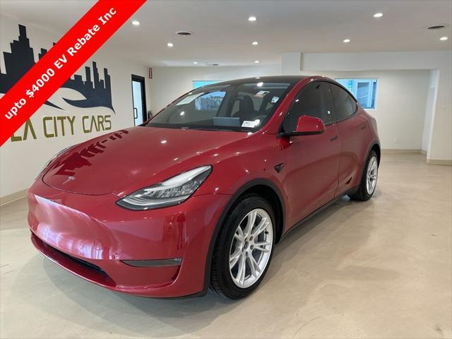 used 2020 Tesla Model Y car, priced at $28,999