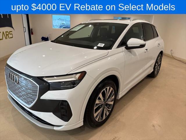 used 2023 Audi Q4 e-tron car, priced at $27,999