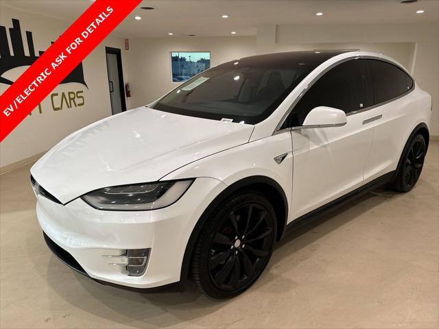 used 2018 Tesla Model X car, priced at $27,999