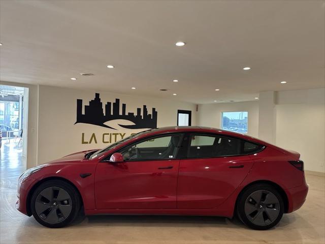 used 2022 Tesla Model 3 car, priced at $24,999