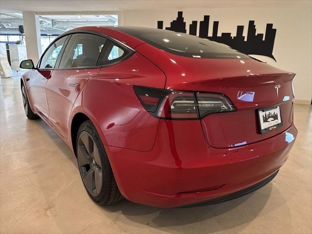 used 2022 Tesla Model 3 car, priced at $24,999