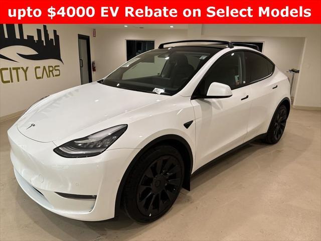 used 2021 Tesla Model Y car, priced at $27,999