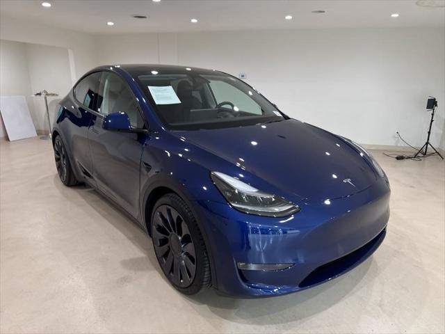 used 2022 Tesla Model Y car, priced at $29,999