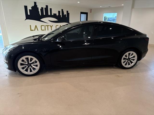 used 2022 Tesla Model 3 car, priced at $24,599