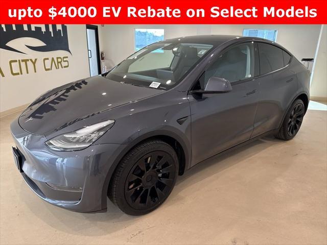 used 2021 Tesla Model Y car, priced at $27,999