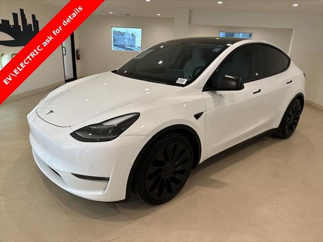 used 2021 Tesla Model Y car, priced at $29,999