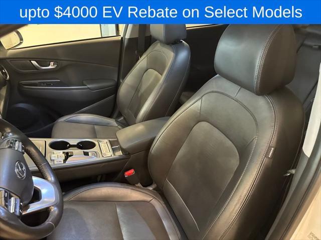 used 2022 Hyundai Kona EV car, priced at $18,777