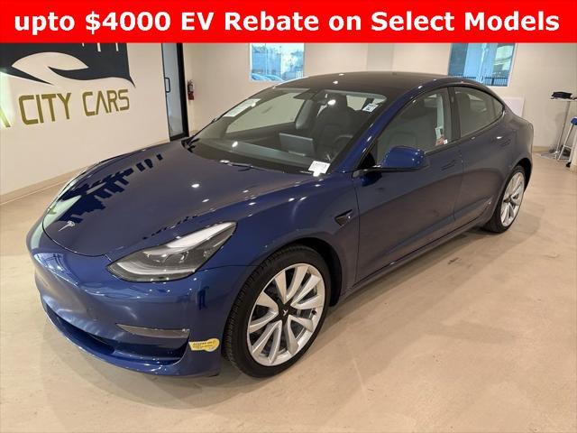 used 2022 Tesla Model 3 car, priced at $26,999