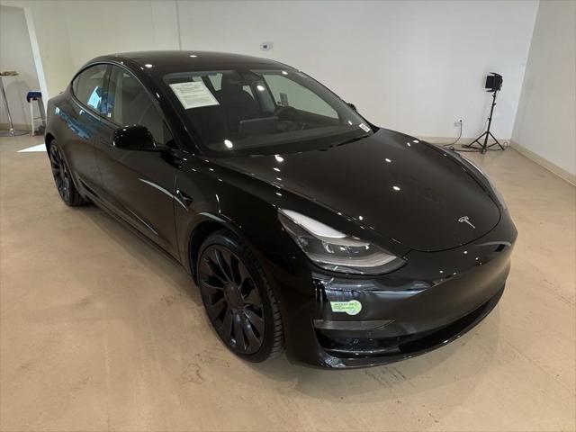 used 2022 Tesla Model 3 car, priced at $28,999