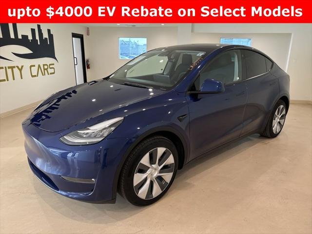 used 2021 Tesla Model Y car, priced at $27,599