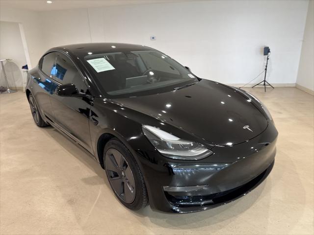 used 2022 Tesla Model 3 car, priced at $25,499