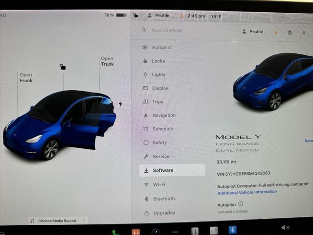 used 2021 Tesla Model Y car, priced at $27,999